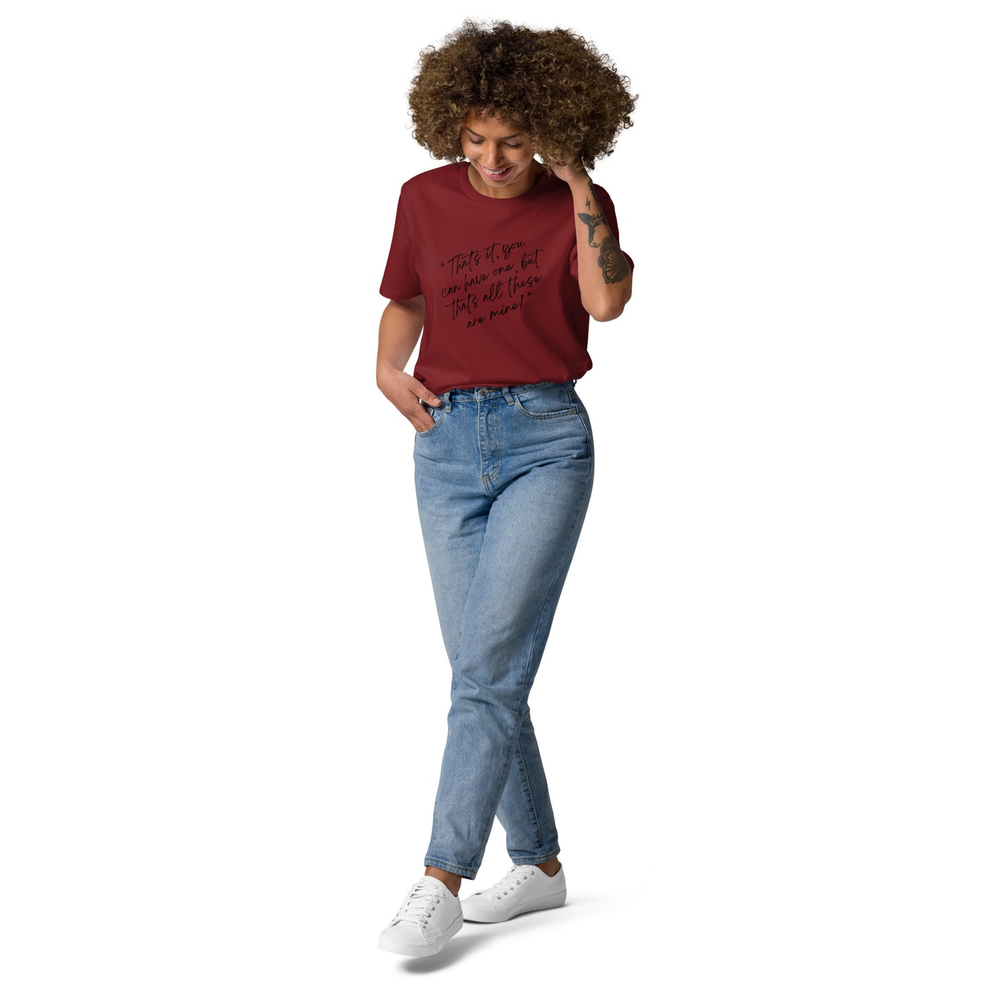 "That's it... cotton t-shirt