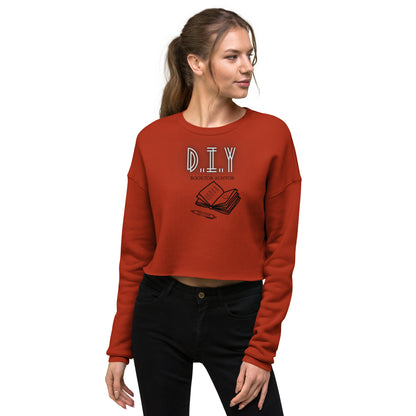 DIY booktok author Crop Sweatshirt